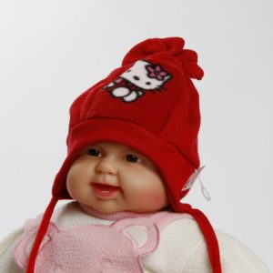 Wintermütze "Kati" rot Gr. 50/52