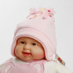 Wintermütze "Perlotta" rosa Gr. 54/56