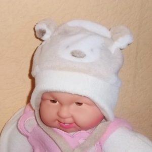 Wintermütze "Koala"  beige  Gr. 42/44