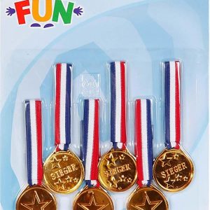 TOF Medaillen am Band,6 Stck,W190xH250mm