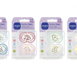 MAM Schnuller Perfect Night Silikon 2er Set 2er Set