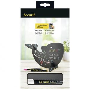 SECURIT Kreidetafel 3D Motiv Wal