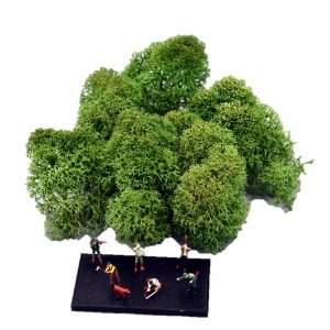 Muwse Islandmoos Tannengrün 10 g Maßstab Spur TT Modellbau